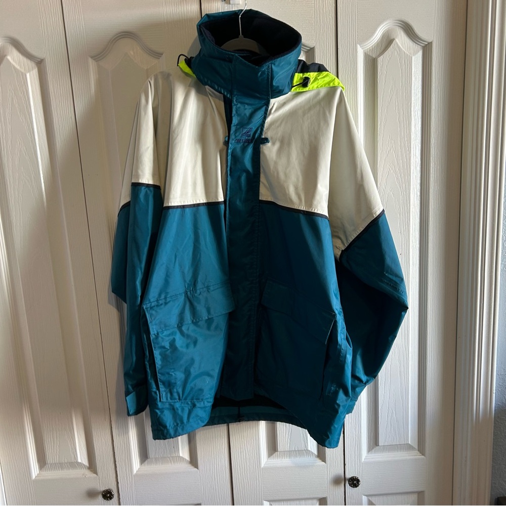 Vintage Pro Rainer Waterproof Nautical Jacket in Men’s Lg